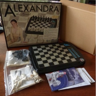 Alexandra The Great talking Chess computer